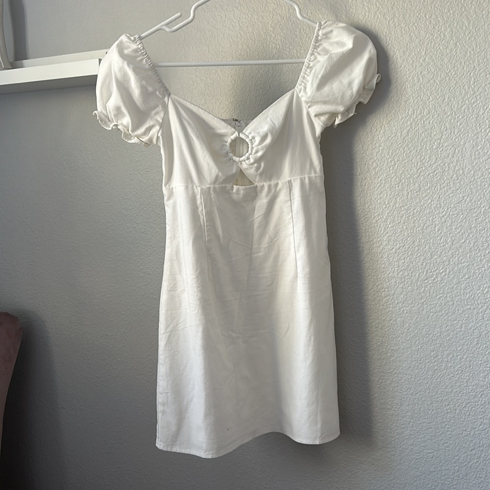 Luvalot white mini dress